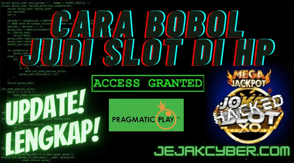 Cara Bobol Judi Slot di HP