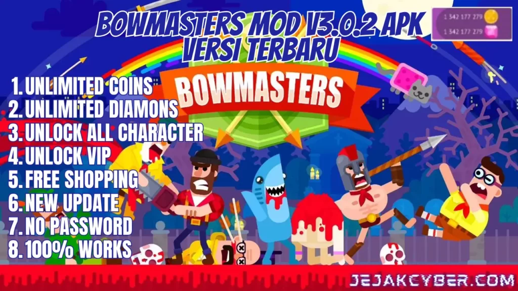 Bowmasters MOD v3.0.2 APK Versi Terbaru